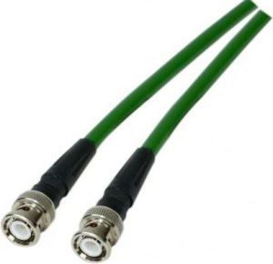 Kabel MicroConnect BNC - BNC 10m zielony (MC-KX6VC10) 1