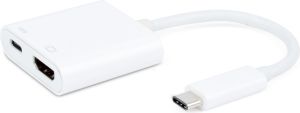 Adapter USB eStuff USB-C HDMI, Biały (ES623002WH) 1