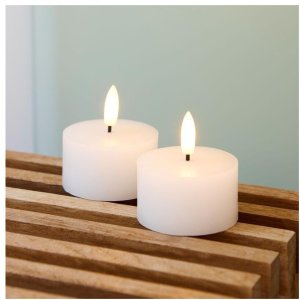 Lampa stołowa Multi Sille Świeczki tealight zestaw 2 pcs., Ø4,5XH2,2cm, biały 2