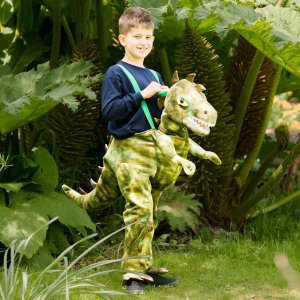 Dinosaur piggy back kostume, barn 1