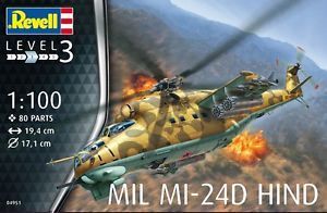 Cobi Helikopter 1:100 MIL MI-24D Hind (REV-04951) 1