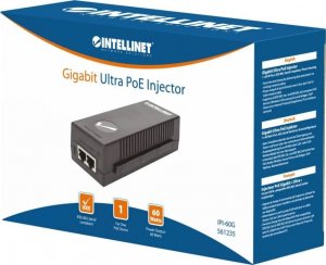 Intellinet Network Solutions Intellinet Adapter zasilacz Ultra PoE+ (561235) 8