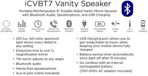 Ihome icvbt7 sales