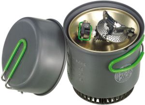 Optimus Zestaw Palnik i naczynia Crux Weekend HE Cook System Non-Stick 0.95 l (8019743) 2