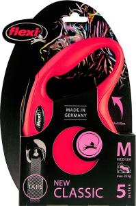 Flexi Flexi NEW CLASSIC M TAŚMA 5m Czerwona 2