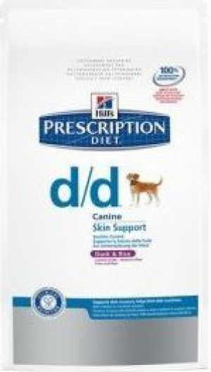 Hills Prescription Diet  	 d/d Kaczka i Ryż Canine 12kg 1