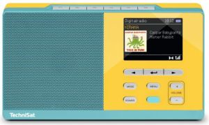 Radio TechniSat DigitRadio KIRA 1 zielono-żółty (0004/4995) 1