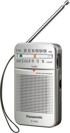 Radio Panasonic Radioodtwarzacz przenośne  Panasonic  RF-P50DEG-S (kolor srebrny) 1
