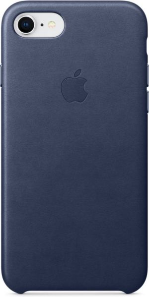 Apple Skórzana nakładka do Apple iPhone 8 / 7 nocny błękit (MQH82ZM/A) 1