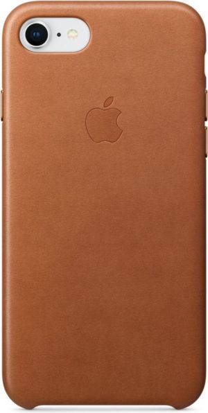 Apple Skórzana nakładka do Apple iPhone 8 / 7 naturalny brąz (MQH72ZM/A) 1