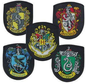 Harry Potter broderet emblemer, 5 stk 1