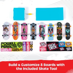 Tech Deck 8 Pack Multipack - Retro Neon 3