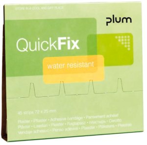 Plasterrefill QuickFix - Water Resistant med 45 stk. plastre, Plum 5511 1