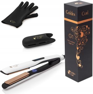 Golden Curl G1 Titanium 1" MCH Technology plate straightener OLED 1