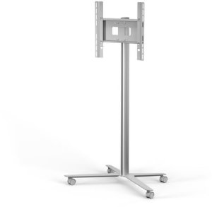 SMS Smart Media Solutions Icon FM MT, Freestanding, 25 kg, 127 cm (50"), 400 x 400 mm, 400 x 400 mm, Aluminium, Silver 1
