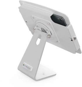 Compulocks iPad Air 10.9" (4-5th Gen) Space Enclosure Rotating Counter Stand White, 27.7 cm (10.9"), Apple, iPad Air (4th gen.) 10.9" (2020) A2324, A2072, A2316, A2316 iPad Air (5th gen.) M1 10.9" (2022)..., White, Aluminium, 0 - 160° 2