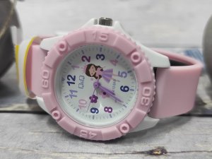 Zegarek QQ VQ96-027 dziecięcy kolorowy księżniczka . 3