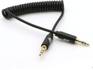 Kabel TB Print Jack 3.5mm - Jack 3.5mm 1m czarny (AKTBXAJCOILED1B) 2