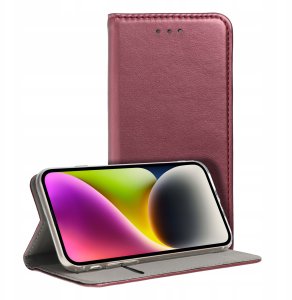 Kabura SMART MAGNETO do XIAOMI Redmi Note 14 PRO 5G / 14 PRO PLUS 5G burgundowy 1