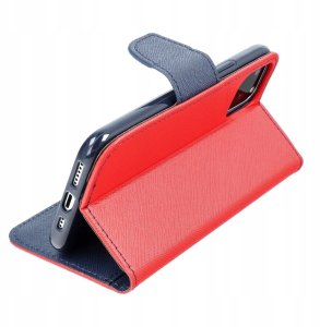 Kabura FANCY Book do XIAOMI Redmi Note 14 PRO 5G / 14 PRO PLUS 5G czerwono granatowy 8