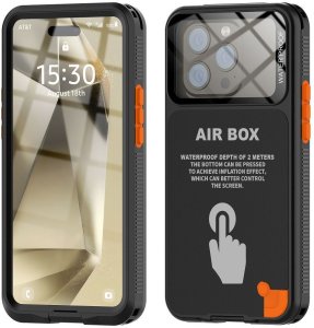 Beeasy Futerał wodoodporny SHELLBOX AIRBOX 6.7 uniwersalny czarny 2