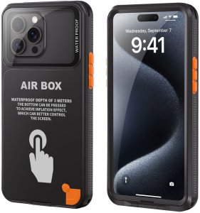 Beeasy Futerał wodoodporny SHELLBOX AIRBOX 6.1 uniwersalny czarny 3