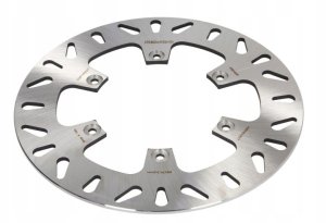 Tarcza hamulcowa tył stała, 240/110x4mm 6x125mm, średnica otworów mocujących 6,5mm, odsadzenie 0 pasuje do: KTM ENDURO, LC8 690/690R/950 (EFI V2 4T)/950 (Rally)/990R (Adventure) 2003-2013 1