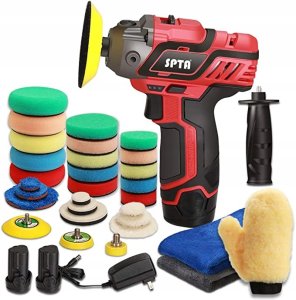 POLERKA 240 mm, 120W, 230V, 2 NAKŁADKI 6