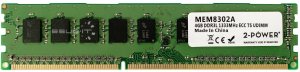 Pamięć RAM 1x 4GB 2-POWER ECC UNBUFFERED DDR3 2Rx8 1333MHz PC3-10600 UDIMM | MEM8302A 1