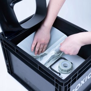 Marioinex BOXIO Toaleta Max+ toaleta kempingowa oddzielająca kompletny zestaw 3