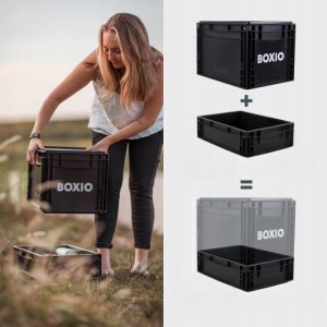 Marioinex BOXIO Toaleta Max+ toaleta kempingowa oddzielająca kompletny zestaw 6