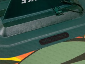 HUIIKE Deska SUP pompowana z akcesoriami tropikalna zieleń 4