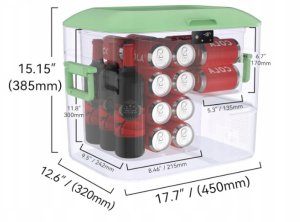 Bingi 22 l Elektryczna lodówka przenośna mini 12 V/24 V/220 V 3