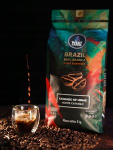 Kawa Ziarnista West Caffee 2KG ZESTAW Brazylia + Kolumbia 12