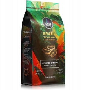 Kawa Ziarnista West Caffee 2KG ZESTAW Brazylia + Kolumbia 15