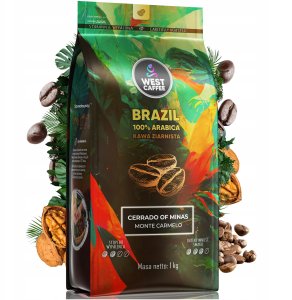 Kawa Ziarnista West Caffee 2KG ZESTAW Brazylia + Kolumbia 16