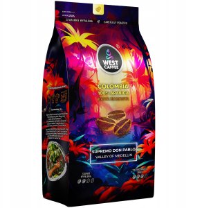 Kawa Ziarnista West Caffee 2KG ZESTAW Brazylia + Kolumbia 3
