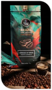 Kawa Ziarnista West Caffee 2KG ZESTAW Brazylia + Kolumbia 5