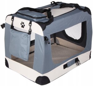 USZTYWNIANY TRANSPORTER DLA KOTA PSA KRÓLIKA SZTYWNA TORBA WODOODPORNA M 2