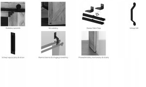 System do drzwi przesuwnych REA Loft produkt PL 10