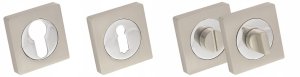 KLAMKA DRZWIOWA NINA NIKIEL CHROM 5