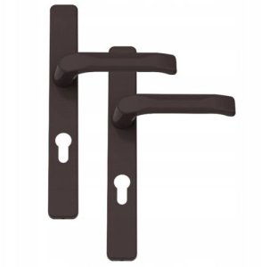 Drzwi zewnętrzne PCV sklepowe 100/200 antracyt 7