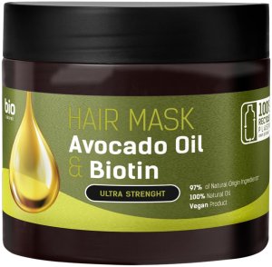 Bio Naturell Maska do włosów Avocado Oil & Biotin 295ml 1