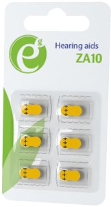 Baterijas Energenie ZA10 6-pack 8716309104425 1