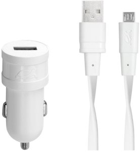 MOBILE CHARGER CAR/WHITE VA4222 WD1 RIVACASE 1