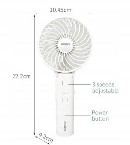 Wentylator przenośny + POWERBANK 6