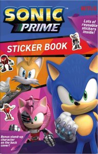 Kolorowanka z naklejkami SONIC PRIME / naklejki SONIC 1