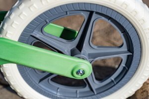 Rowerek Biegowy BOOM dla dzieci 2-5 lat Lekki Piankowe opony ZIELONY 4