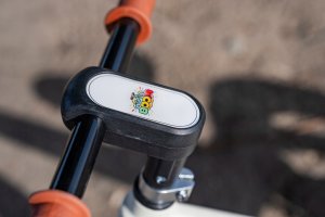 Rowerek Biegowy BOOM dla dzieci 2-5 lat Ultra Lekki Ergonomiczny BIAŁY 5