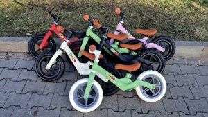 Rowerek Biegowy BOOM dla dzieci 2-5 lat Ultra Lekki Ergonomiczny RÓŻOWY 2